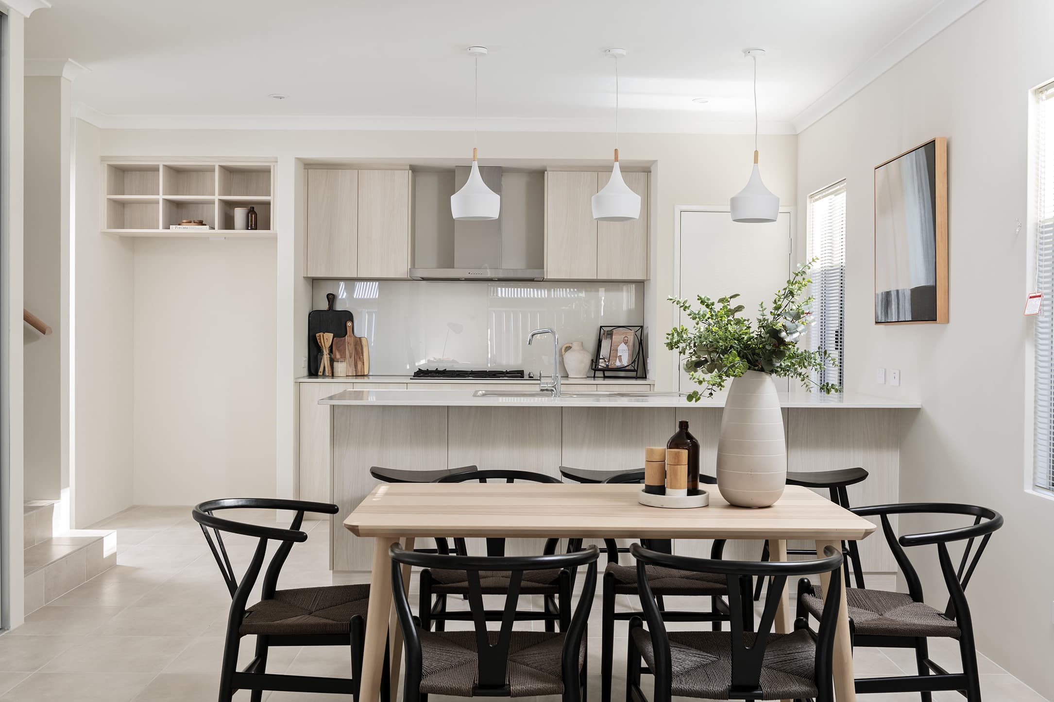 Triplex Townhouse Kitchen and Dining