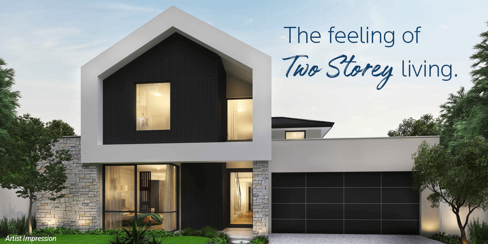 two storey home